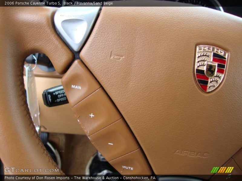 Black / Havanna/Sand Beige 2006 Porsche Cayenne Turbo S