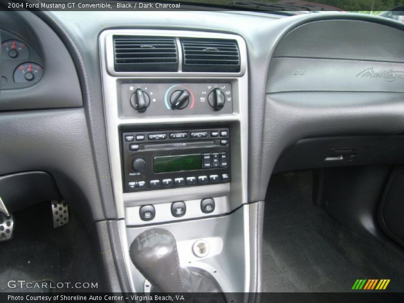Black / Dark Charcoal 2004 Ford Mustang GT Convertible