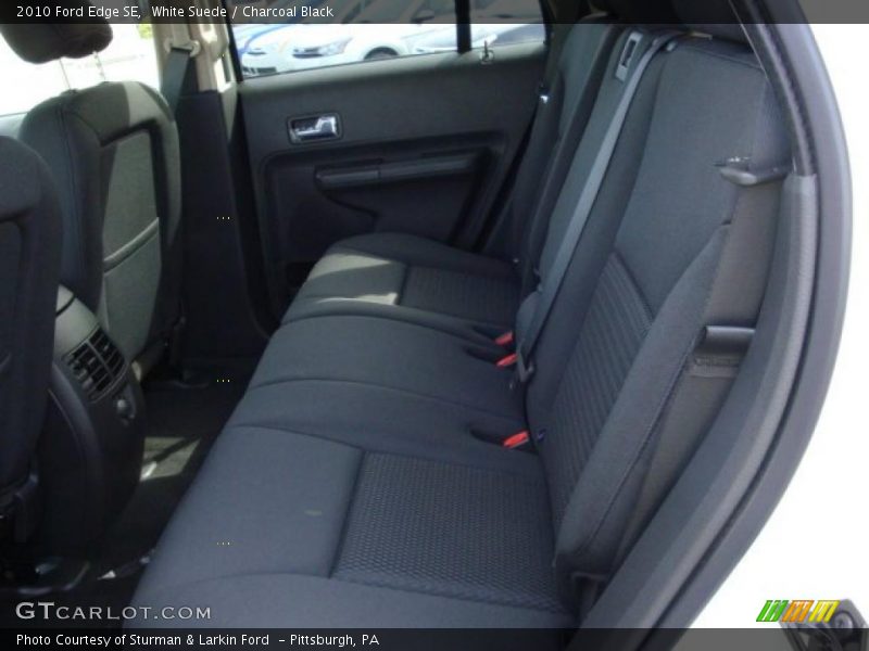 White Suede / Charcoal Black 2010 Ford Edge SE