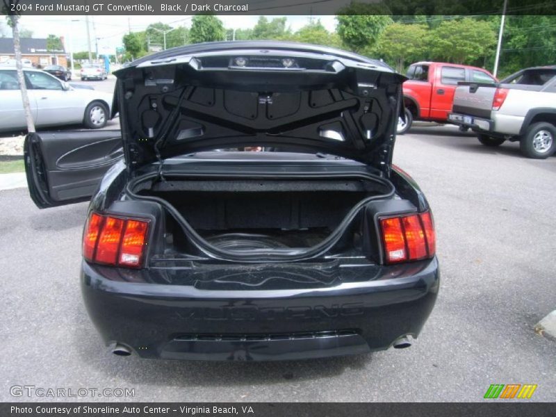 Black / Dark Charcoal 2004 Ford Mustang GT Convertible
