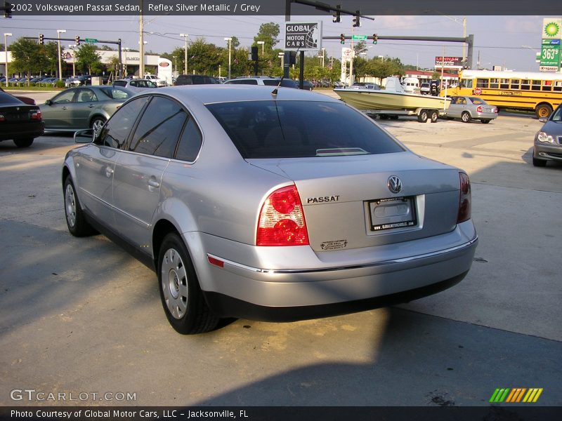 Reflex Silver Metallic / Grey 2002 Volkswagen Passat Sedan