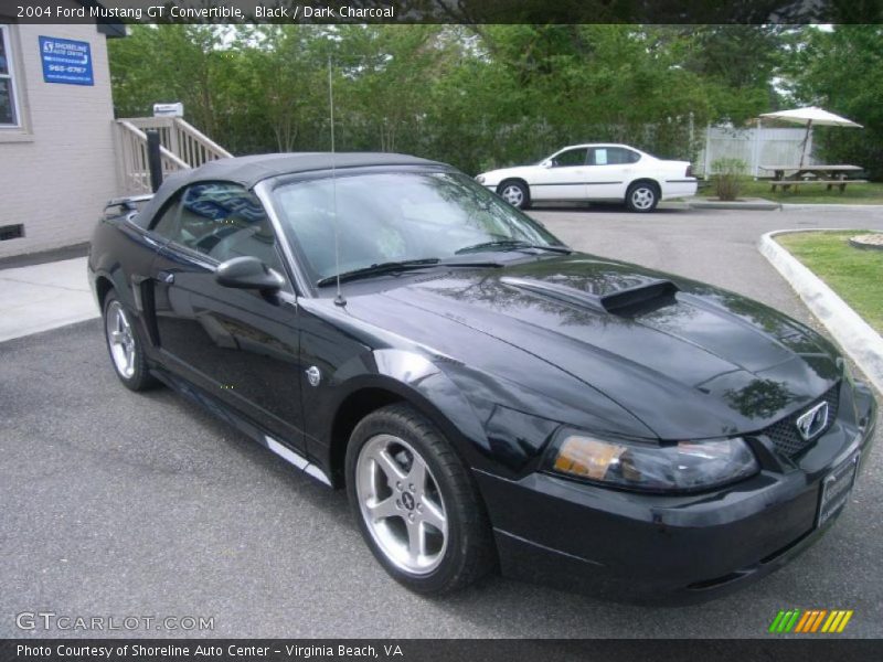 Black / Dark Charcoal 2004 Ford Mustang GT Convertible