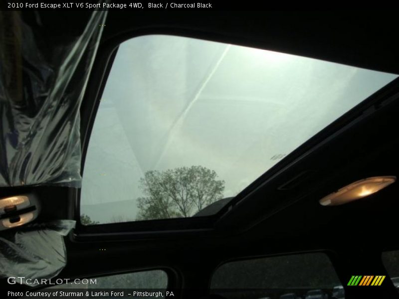 Black / Charcoal Black 2010 Ford Escape XLT V6 Sport Package 4WD