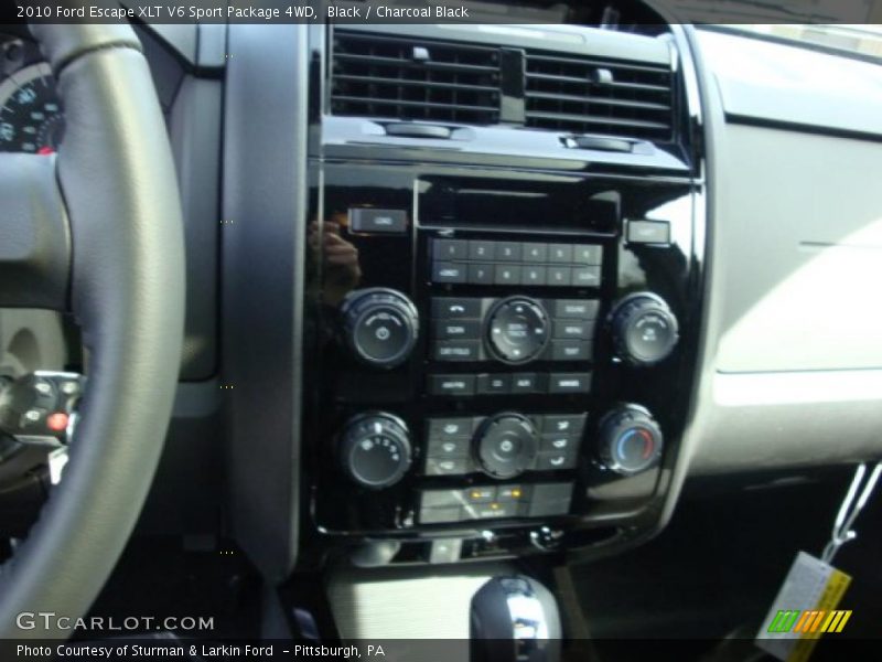 Black / Charcoal Black 2010 Ford Escape XLT V6 Sport Package 4WD