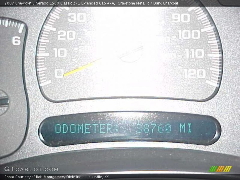 Graystone Metallic / Dark Charcoal 2007 Chevrolet Silverado 1500 Classic Z71 Extended Cab 4x4