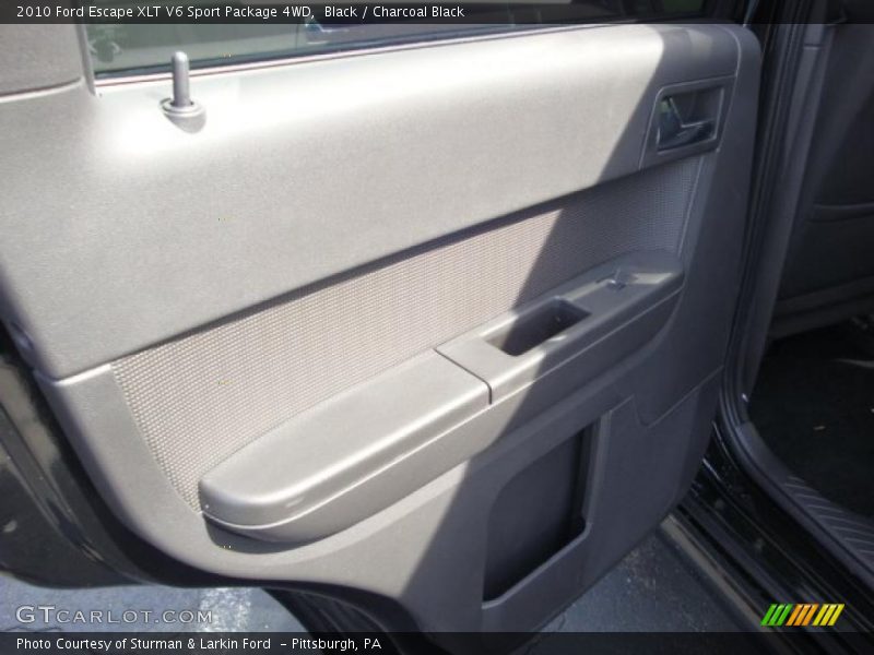 Black / Charcoal Black 2010 Ford Escape XLT V6 Sport Package 4WD