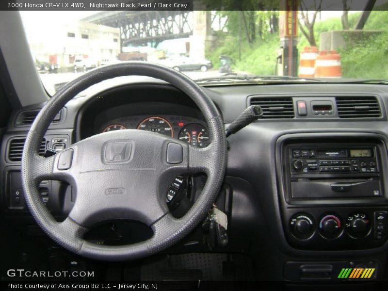 Nighthawk Black Pearl / Dark Gray 2000 Honda CR-V LX 4WD
