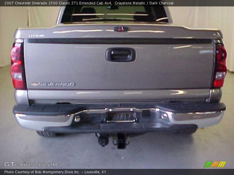 Graystone Metallic / Dark Charcoal 2007 Chevrolet Silverado 1500 Classic Z71 Extended Cab 4x4