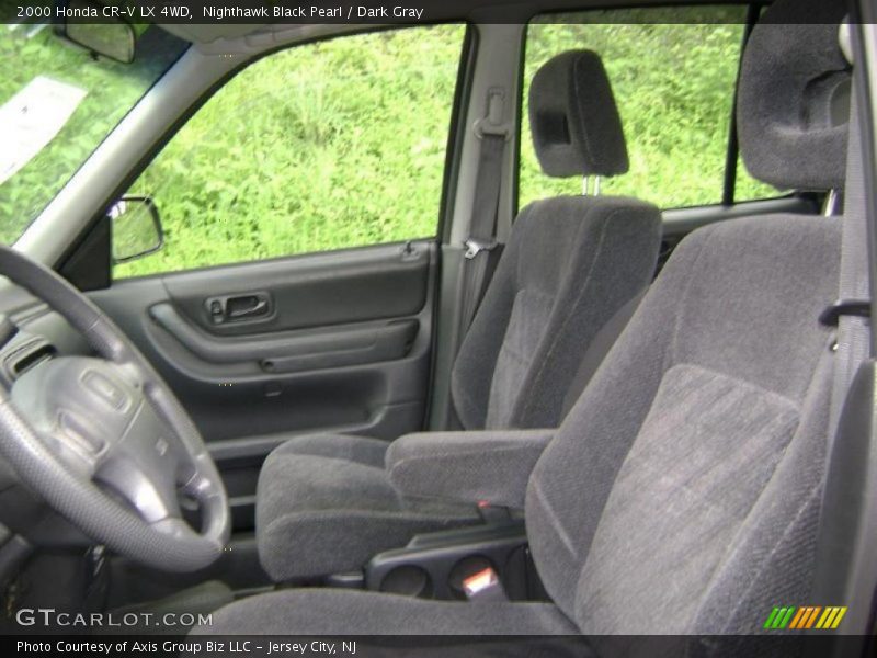 Nighthawk Black Pearl / Dark Gray 2000 Honda CR-V LX 4WD
