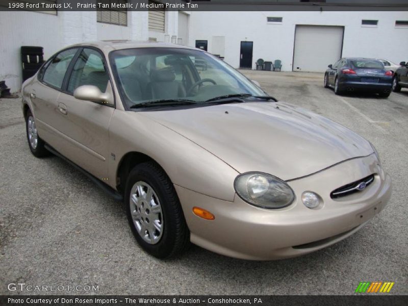 Prairie Tan Metallic / Medium Prairie Tan 1998 Ford Taurus LX