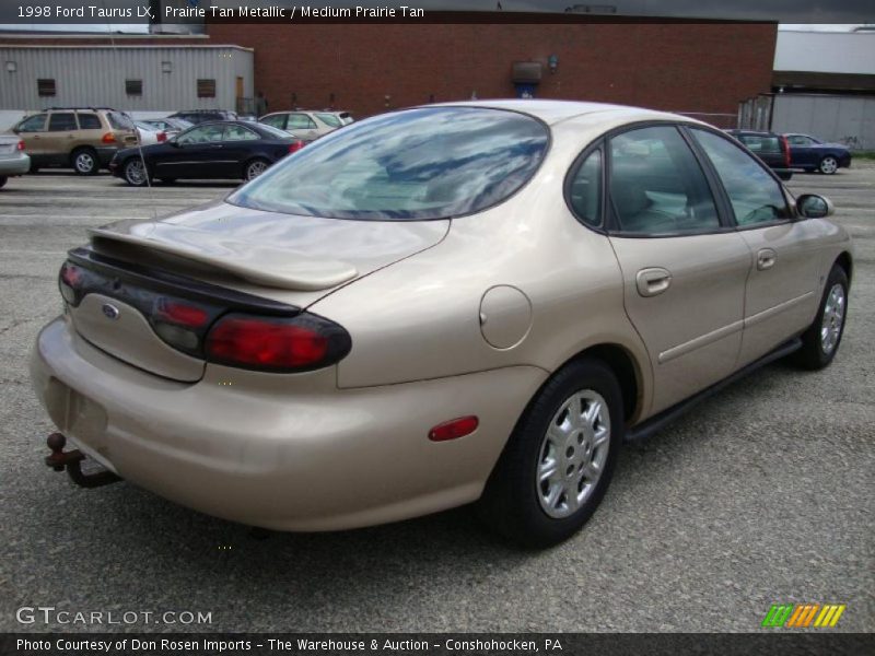 Prairie Tan Metallic / Medium Prairie Tan 1998 Ford Taurus LX