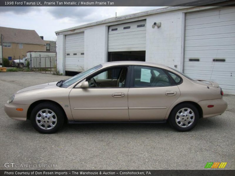 Prairie Tan Metallic / Medium Prairie Tan 1998 Ford Taurus LX