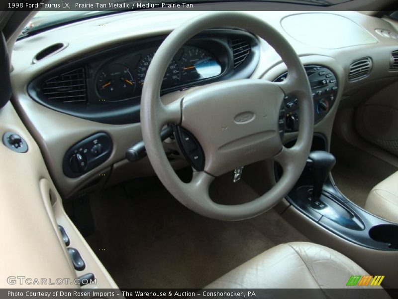 Prairie Tan Metallic / Medium Prairie Tan 1998 Ford Taurus LX