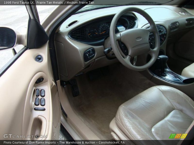 Prairie Tan Metallic / Medium Prairie Tan 1998 Ford Taurus LX