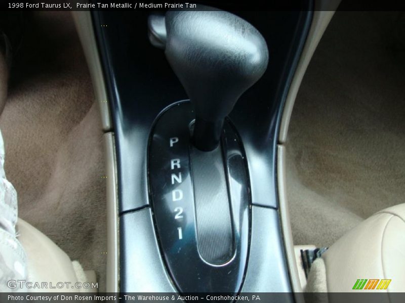 Prairie Tan Metallic / Medium Prairie Tan 1998 Ford Taurus LX