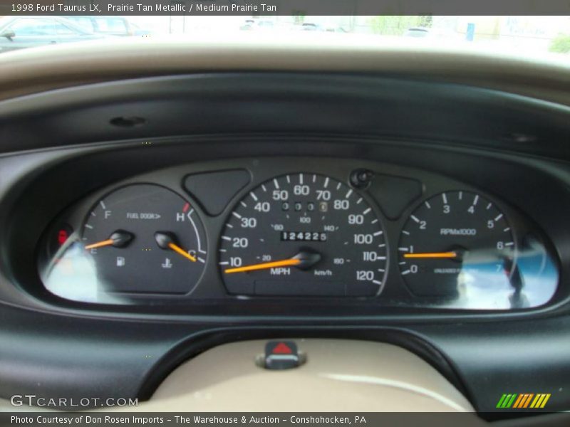 Prairie Tan Metallic / Medium Prairie Tan 1998 Ford Taurus LX