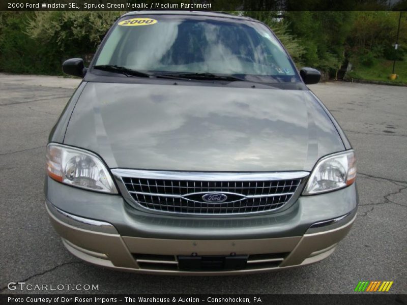 Spruce Green Metallic / Medium Parchment 2000 Ford Windstar SEL
