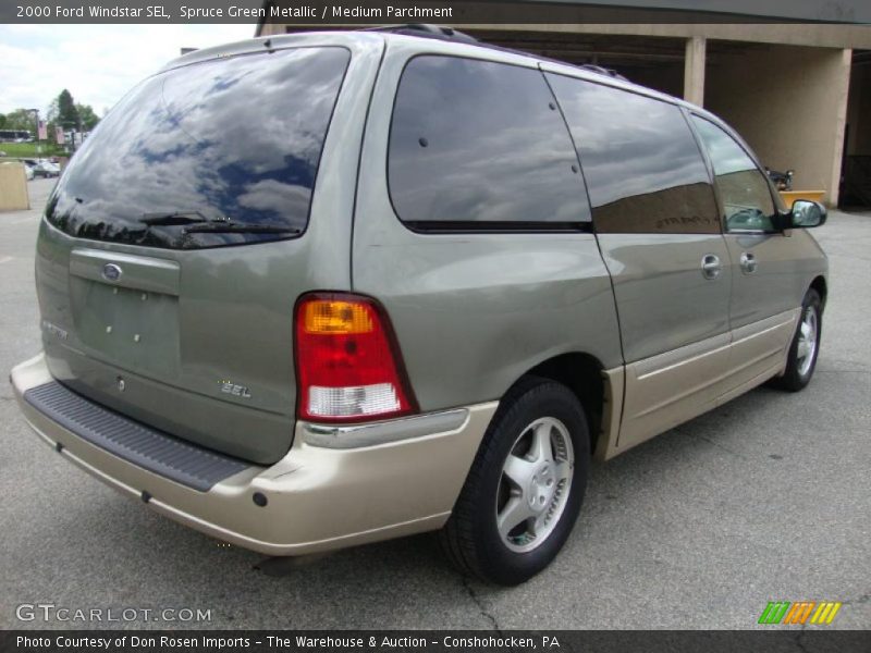Spruce Green Metallic / Medium Parchment 2000 Ford Windstar SEL