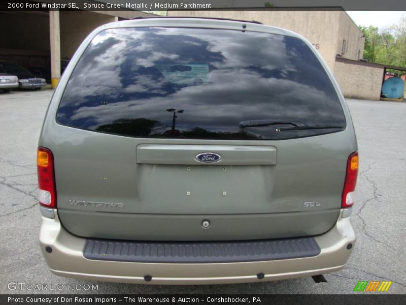 Spruce Green Metallic / Medium Parchment 2000 Ford Windstar SEL