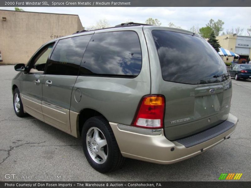 Spruce Green Metallic / Medium Parchment 2000 Ford Windstar SEL