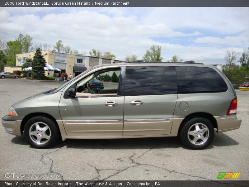 Spruce Green Metallic / Medium Parchment 2000 Ford Windstar SEL