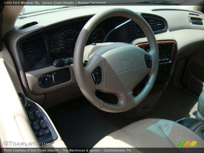 Spruce Green Metallic / Medium Parchment 2000 Ford Windstar SEL