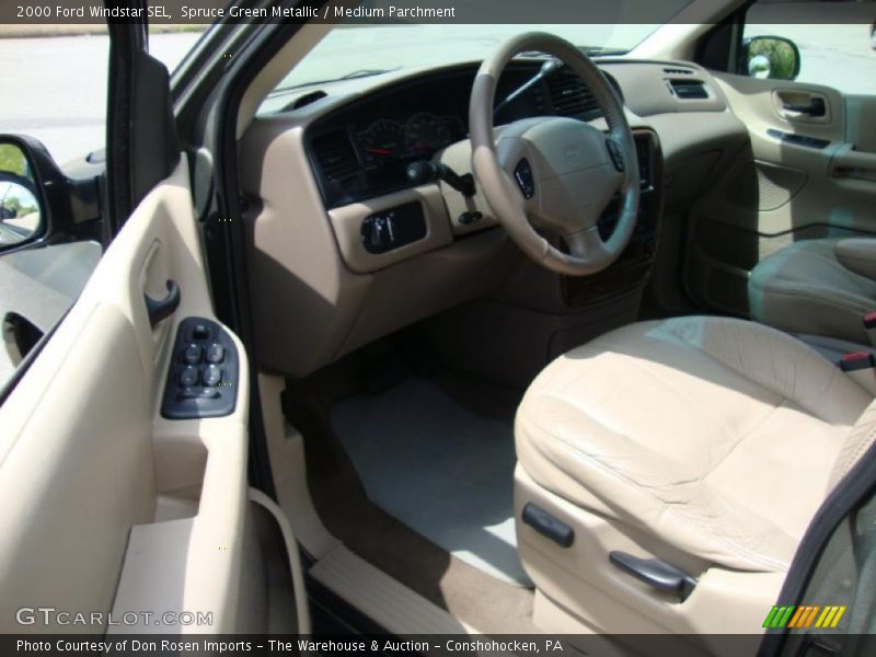 Spruce Green Metallic / Medium Parchment 2000 Ford Windstar SEL