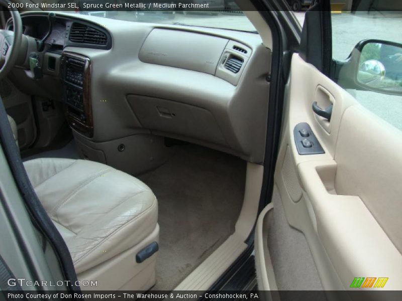 Spruce Green Metallic / Medium Parchment 2000 Ford Windstar SEL