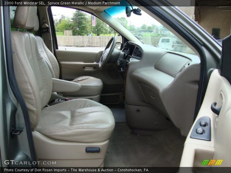 Spruce Green Metallic / Medium Parchment 2000 Ford Windstar SEL