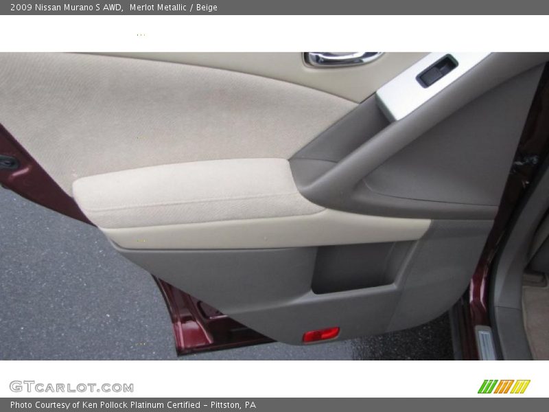Merlot Metallic / Beige 2009 Nissan Murano S AWD