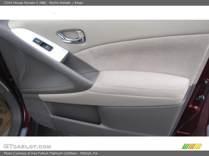 Merlot Metallic / Beige 2009 Nissan Murano S AWD