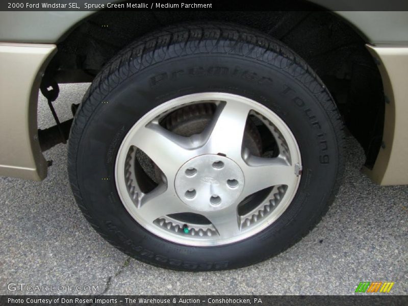Spruce Green Metallic / Medium Parchment 2000 Ford Windstar SEL