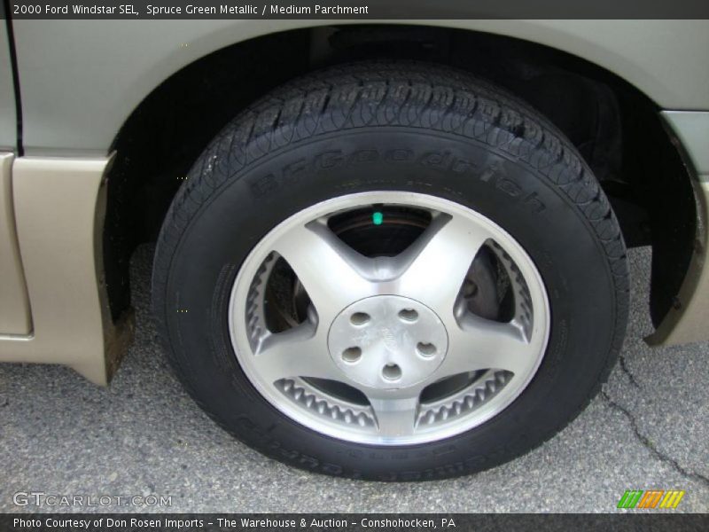 Spruce Green Metallic / Medium Parchment 2000 Ford Windstar SEL