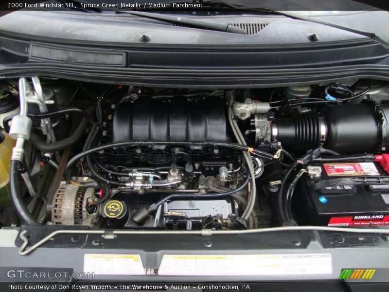 Spruce Green Metallic / Medium Parchment 2000 Ford Windstar SEL