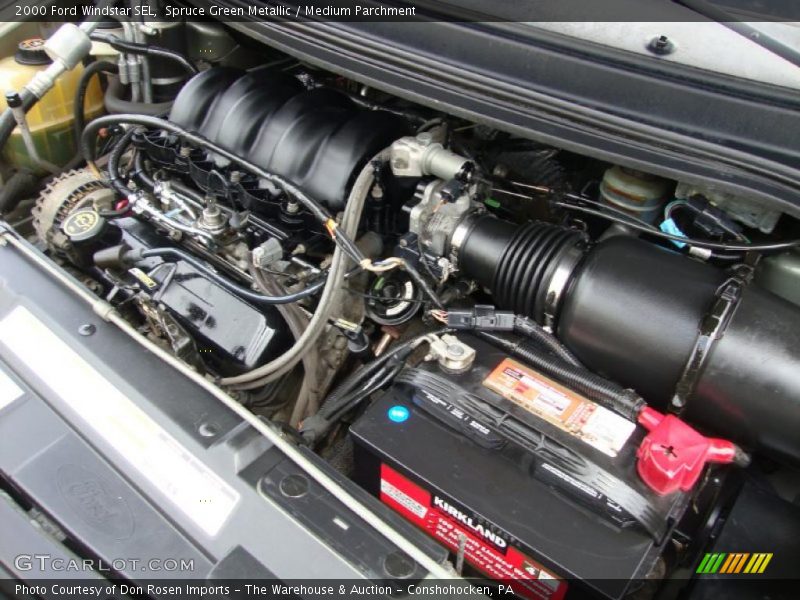 Spruce Green Metallic / Medium Parchment 2000 Ford Windstar SEL