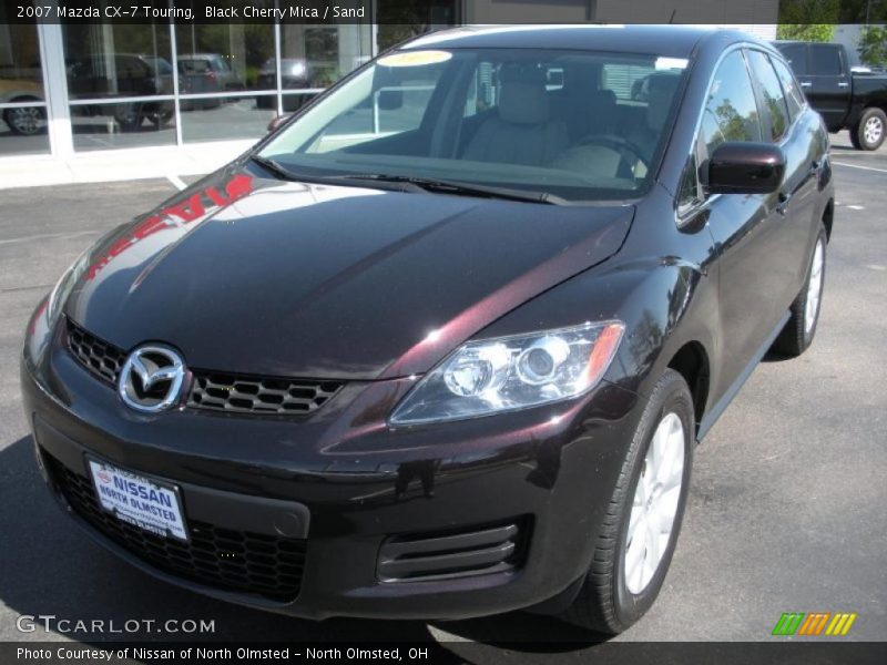 Black Cherry Mica / Sand 2007 Mazda CX-7 Touring