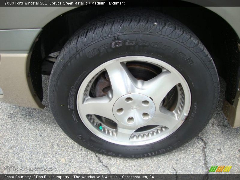 Spruce Green Metallic / Medium Parchment 2000 Ford Windstar SEL