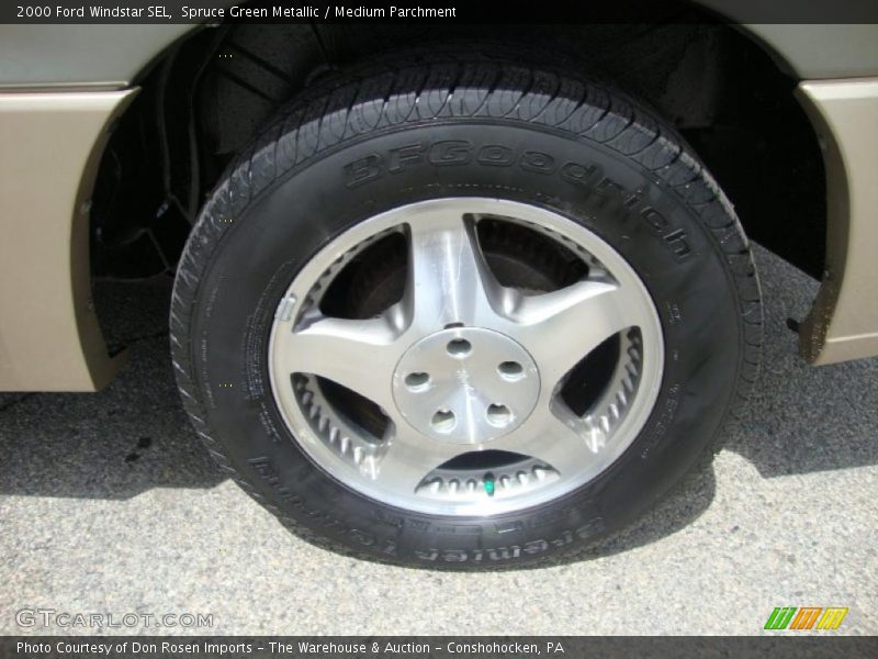 Spruce Green Metallic / Medium Parchment 2000 Ford Windstar SEL