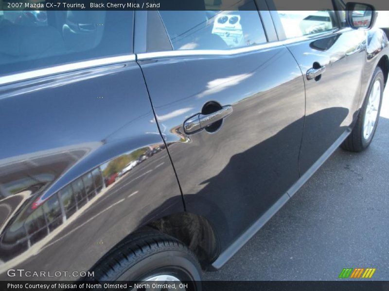 Black Cherry Mica / Sand 2007 Mazda CX-7 Touring