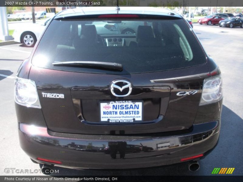 Black Cherry Mica / Sand 2007 Mazda CX-7 Touring