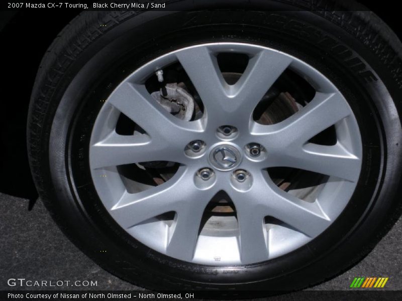 Black Cherry Mica / Sand 2007 Mazda CX-7 Touring