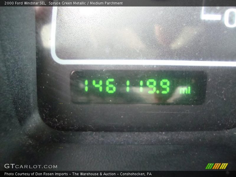 Spruce Green Metallic / Medium Parchment 2000 Ford Windstar SEL