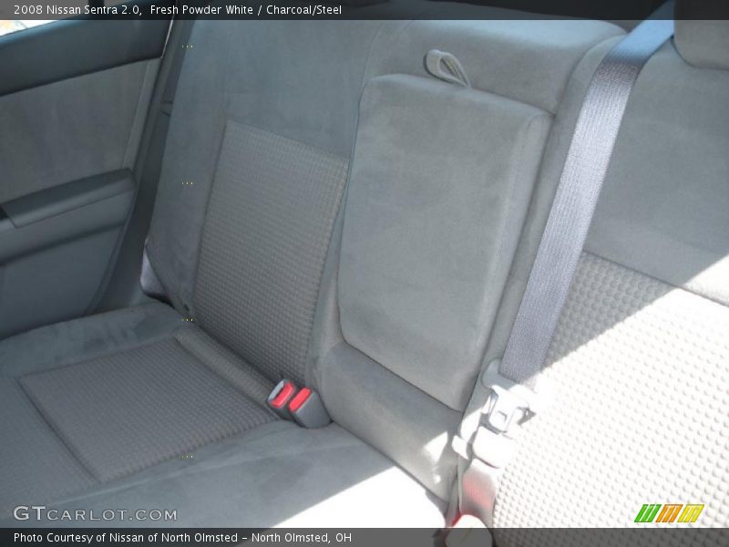 Fresh Powder White / Charcoal/Steel 2008 Nissan Sentra 2.0