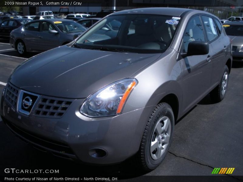 Gotham Gray / Gray 2009 Nissan Rogue S