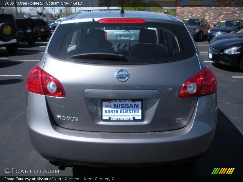 Gotham Gray / Gray 2009 Nissan Rogue S
