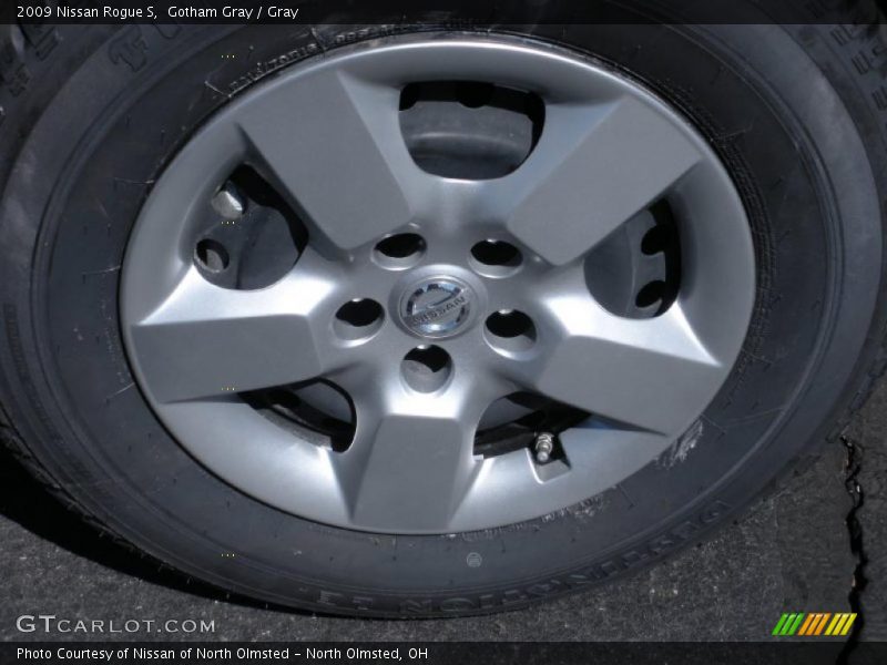 Gotham Gray / Gray 2009 Nissan Rogue S