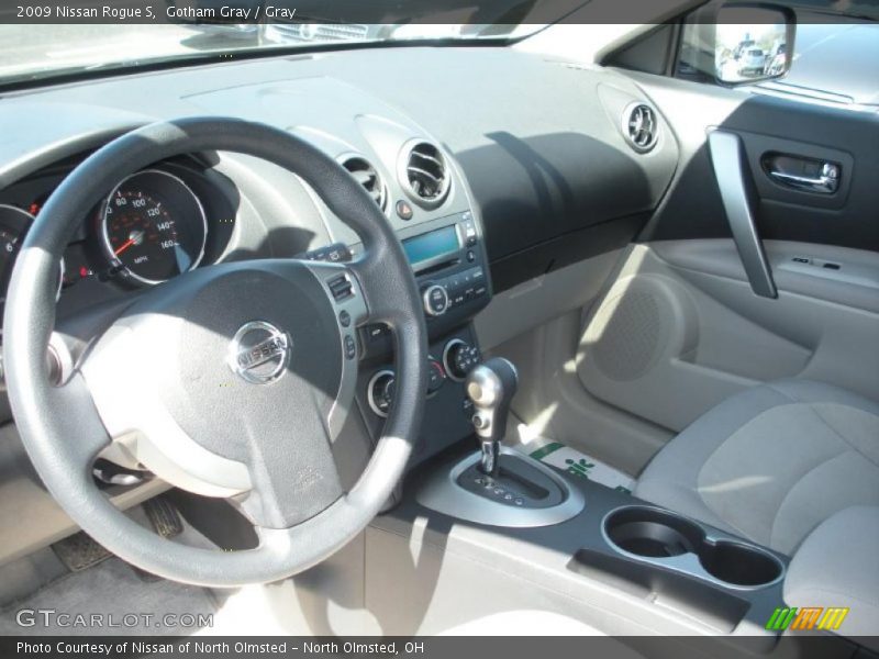 Gotham Gray / Gray 2009 Nissan Rogue S