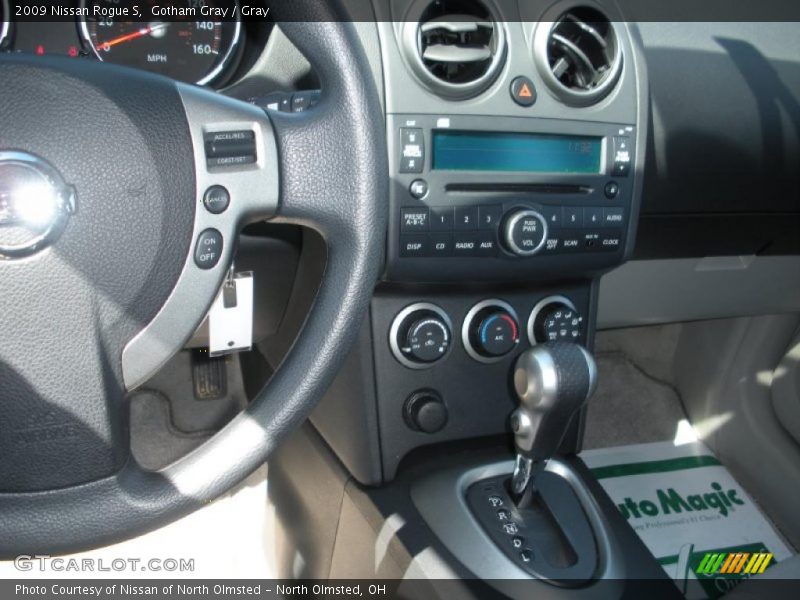 Gotham Gray / Gray 2009 Nissan Rogue S