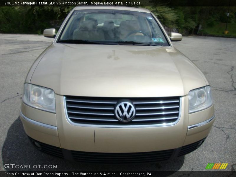 Mojave Beige Metallic / Beige 2001 Volkswagen Passat GLX V6 4Motion Sedan