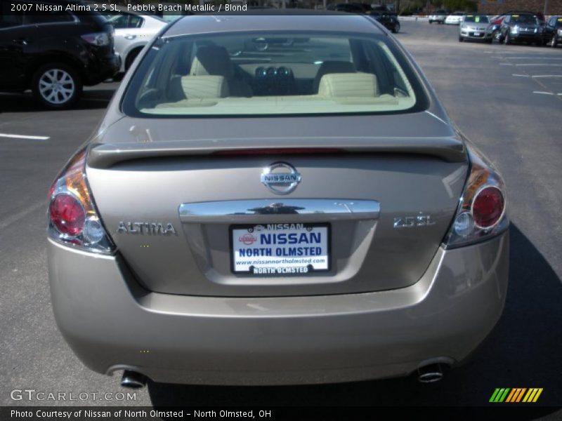 Pebble Beach Metallic / Blond 2007 Nissan Altima 2.5 SL